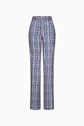 Gerade Hose aus Seide