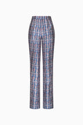 Gerade Hose aus Seide