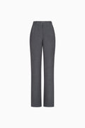 Gerade Hose aus Double-Jersey