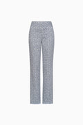 Gerade Hose aus Jacquard