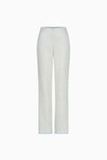 Gerade Hose aus Jacquard