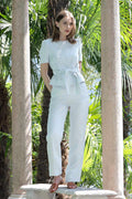 Jacke aus Jacquard mit kurzem Arm