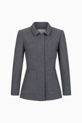 Hüftlange Jacke aus Double-Jersey
