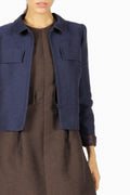 Jacke aus Jacquard
