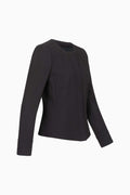 JACKE AUS WOLLCRÊPE