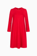 Kleid aus Wolljersey
