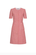 Kleid aus leichtem Tweed