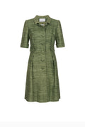 Mantelkleid aus Wildseide