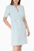 Etuikleid aus Tweed