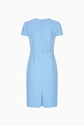 Kleid aus Crêpe
