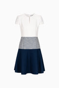 Kleid aus Piqué