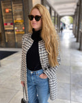 Lockerer Mantel aus Tweed