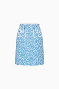 Minirock aus Tweed