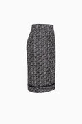 Bleistiftrock aus Tweed