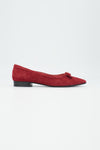 Spitzer Ballerina aus Wildleder